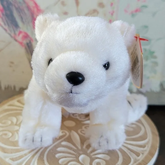 Ty Beanie Baby "Fridge" The Polar Bear Plush - Picture 1 of 9